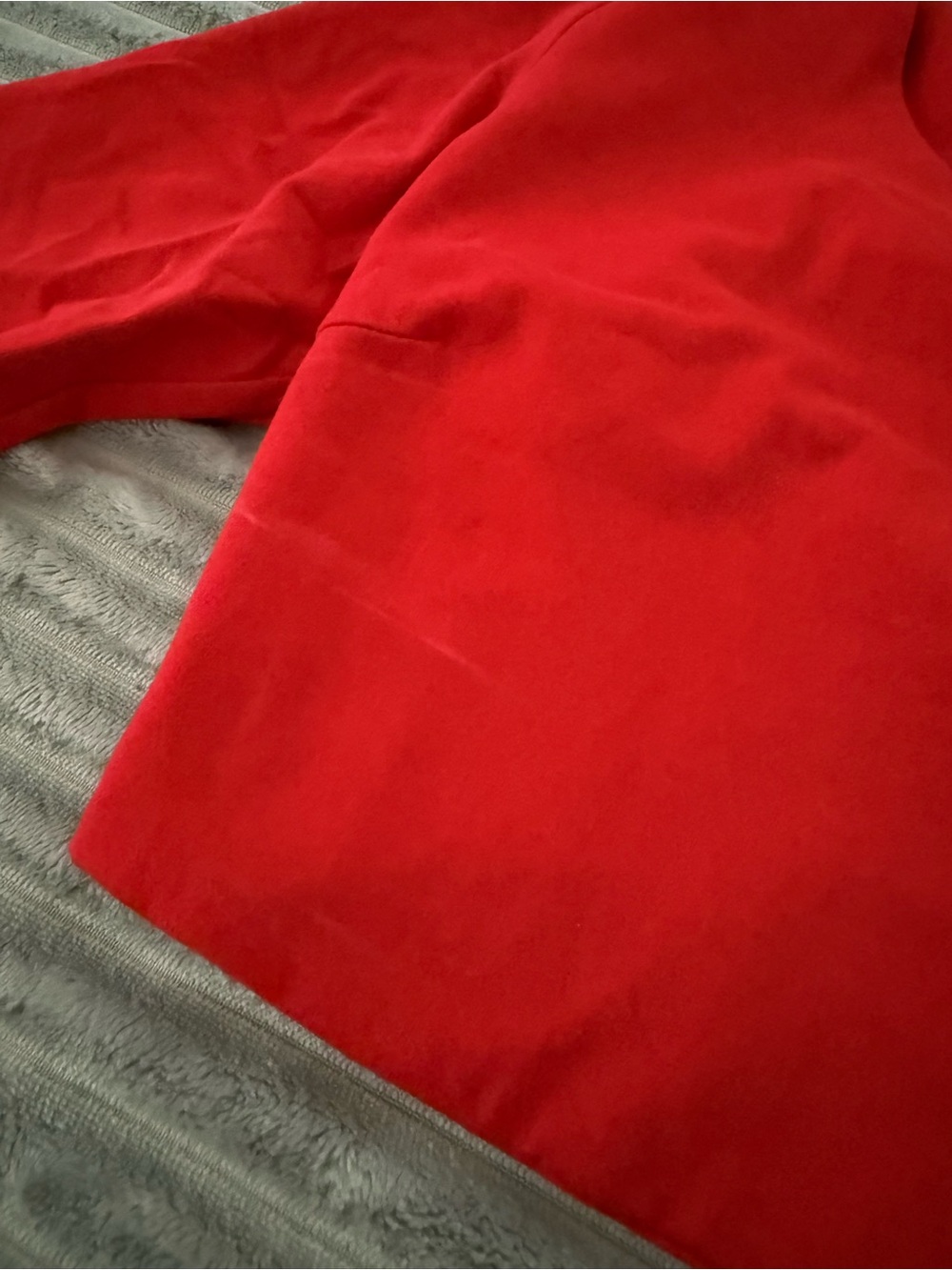 Tiger Mist One-Shoulder Crop Top (Red) - Picture 9 of 9